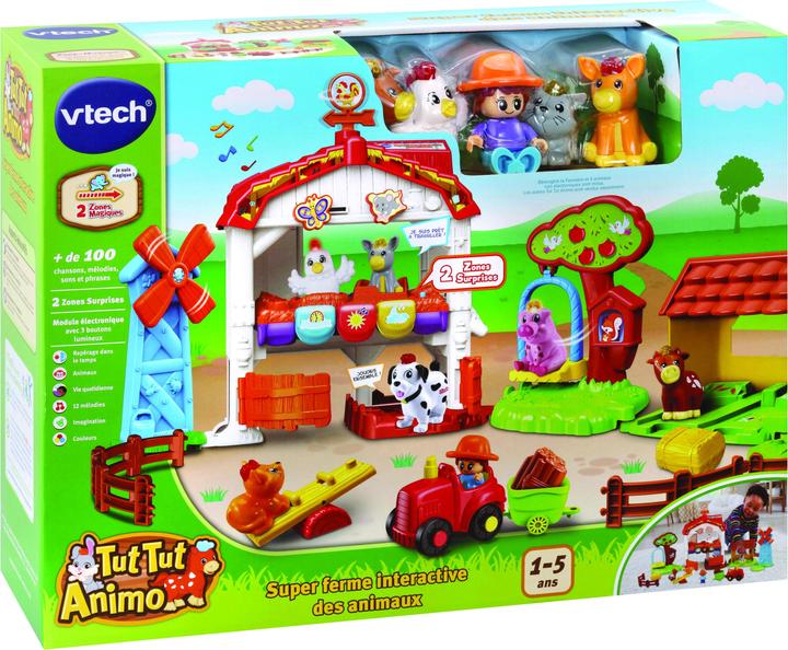 Image du produit VTech Tut Tut Animo - Super ferme interactive des animaux