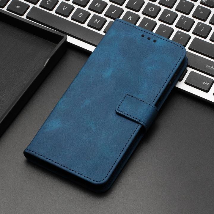 Actual product image Cover-Discount Galaxy S25 / S24 – Wildleder Look Etui im Vintage Design (Samsung Galaxy S25, Samsung Galaxy S24)