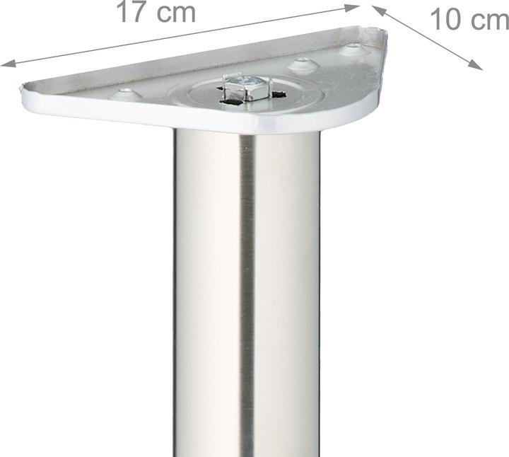 Actual product image Relaxdays 4x desk legs