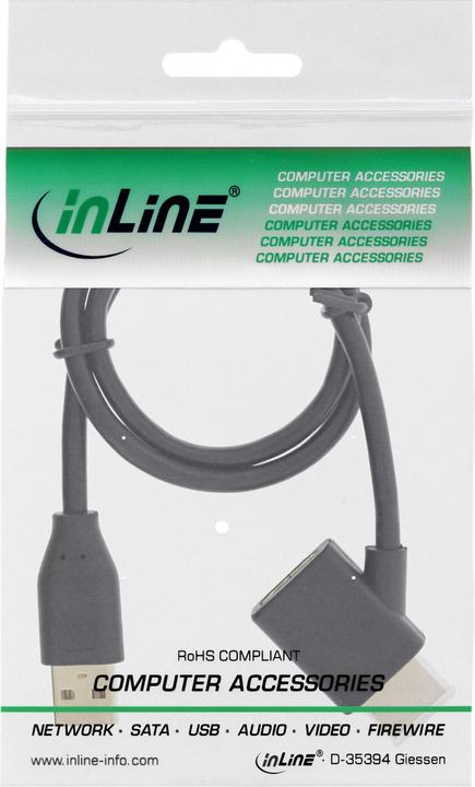 Produktbild InLine HDMI-Adapter (USB-A, HDMI, 50 cm)