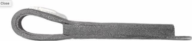 Actual product image Stübben Loop for headband Magic Tack 29mm