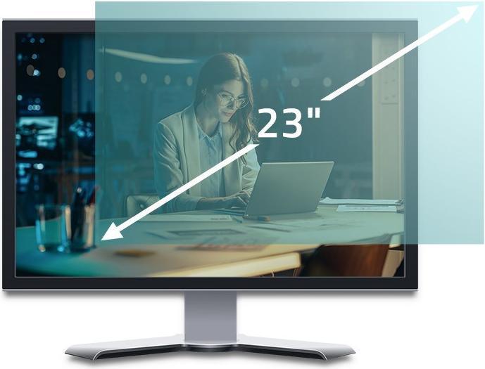 Produktbild Qoltec Filtr światła niebieskiego 23 | 16:9 | Ochrona wzroku | Anti Glare | Matowy | na monitor (23", 16 : 9)