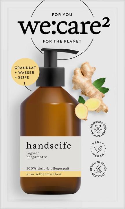 Actual product image we:care2 Handseifen-Granulat (Liquid soap, refill)