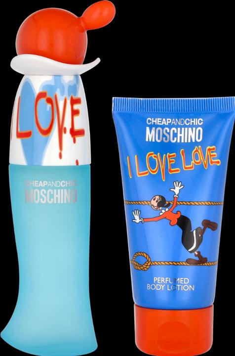 Actual product image Moschino Cheap And Chic I Love Love Gift Set 2 Pieces (Fragrance set)