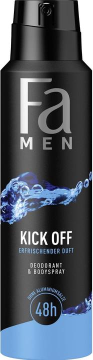 Actual product image Fa Deo Spray Men Kick-Off 150 ml (Spray, 150 ml)
