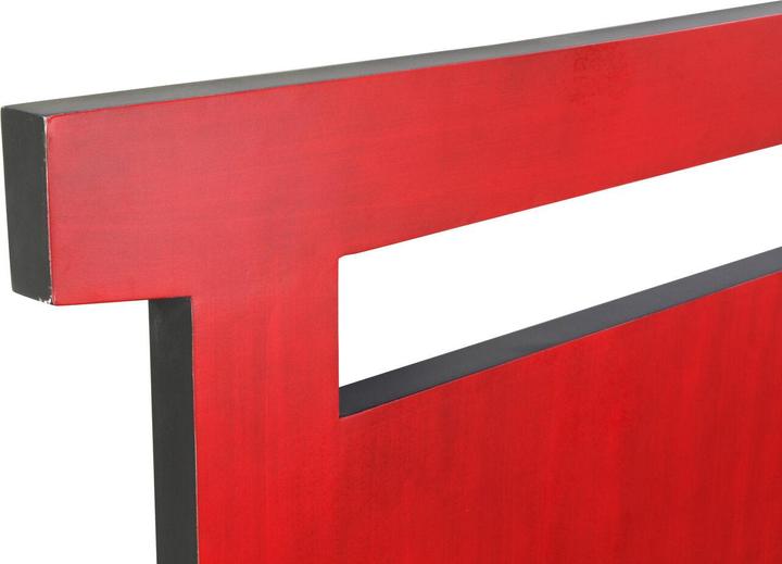 Immagine prodotto DKD Home Decor Headboard Black Red Wood Fir MDF Wood 160 x 4 x 120 cm
