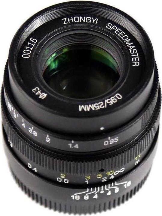 Produktbild Zhongyi Mitakon Speedmaster 25mm / 0.95 für MFT (Micro Four Thirds, Micro Four Thirds)