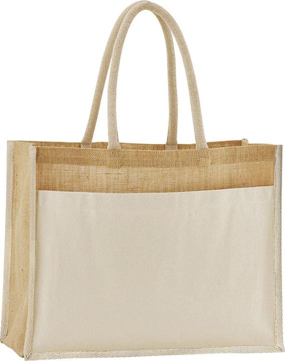 Produktbild Westford Mill Einkaufstasche Gestärkte Jute 21L (21 l)