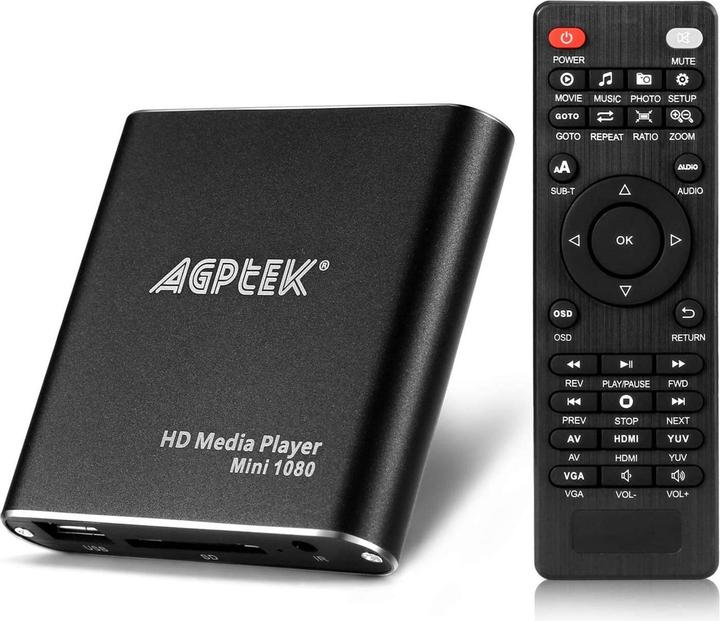 Actual product image Agptek HA0053B Media player