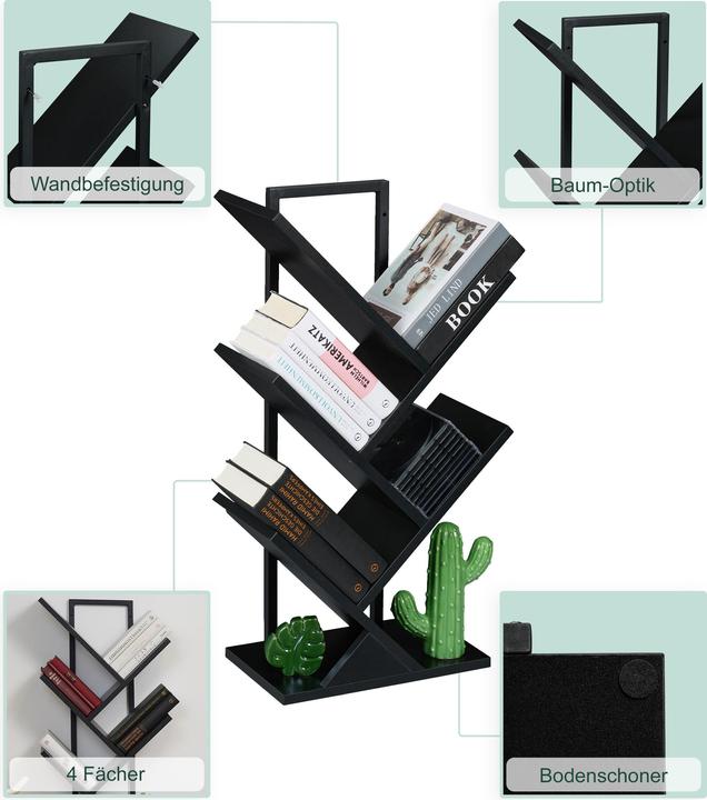 Produktbild Relaxdays Bücherregal