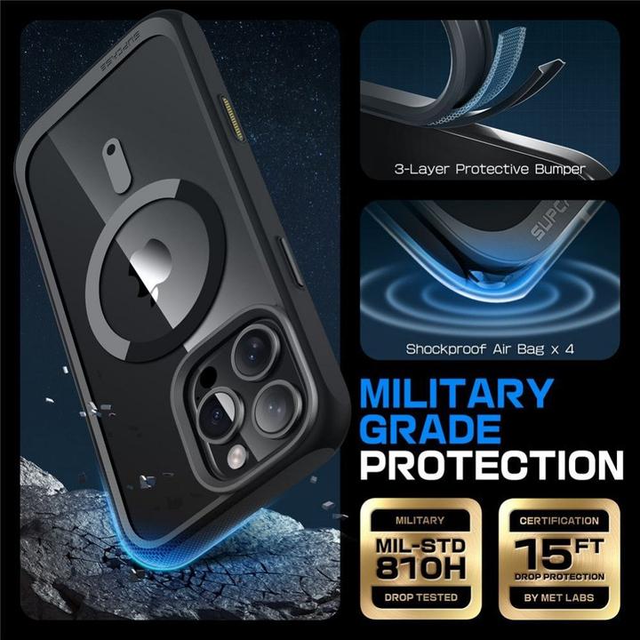 Produktbild Supcase Ub Mag Magsafe Iphone 16 Pro Black (Apple iPhone 16 Pro)