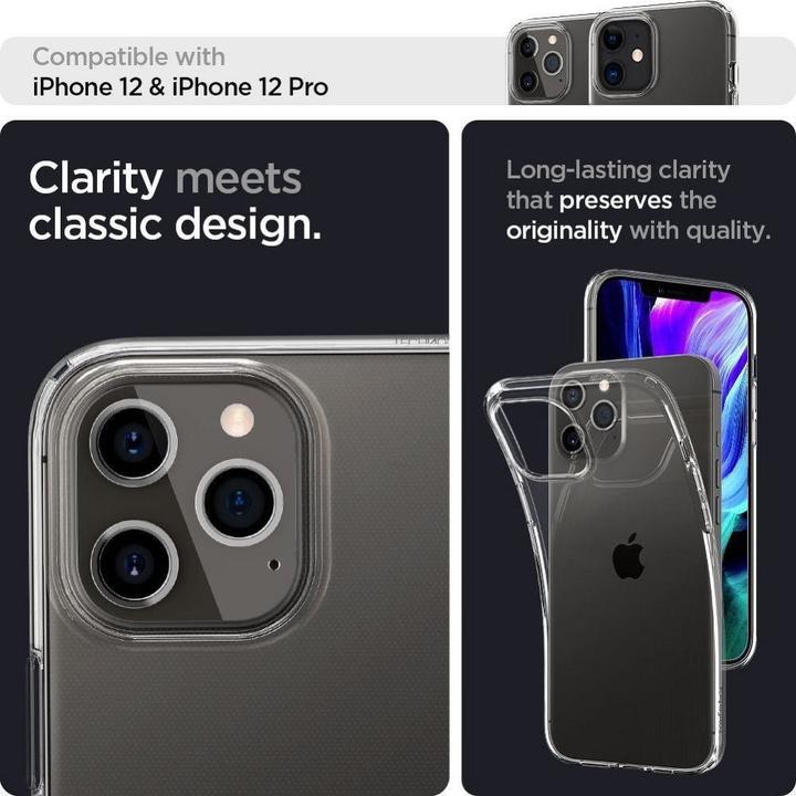 Produktbild Spigen Liquid Crystal (Apple iPhone 12, Apple iPhone 12 Pro)