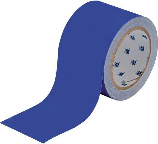 Produktbild Brady B-514, ToughStripe, Bodenmarkierbänder, Polyester, blau, 76,2mm x 30m (76.20 mm)