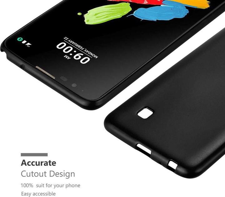 Actual product image Cadorabo TPU Matt Metallic Cover (LG Stylus 2)