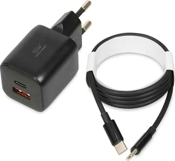 iBox C-42 GaN PD33W mains charger black (33 W)