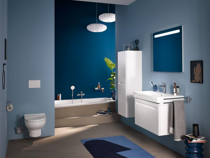 Actual product image Duravit Single lever bath tub m. No 1 surface-mounted chrome