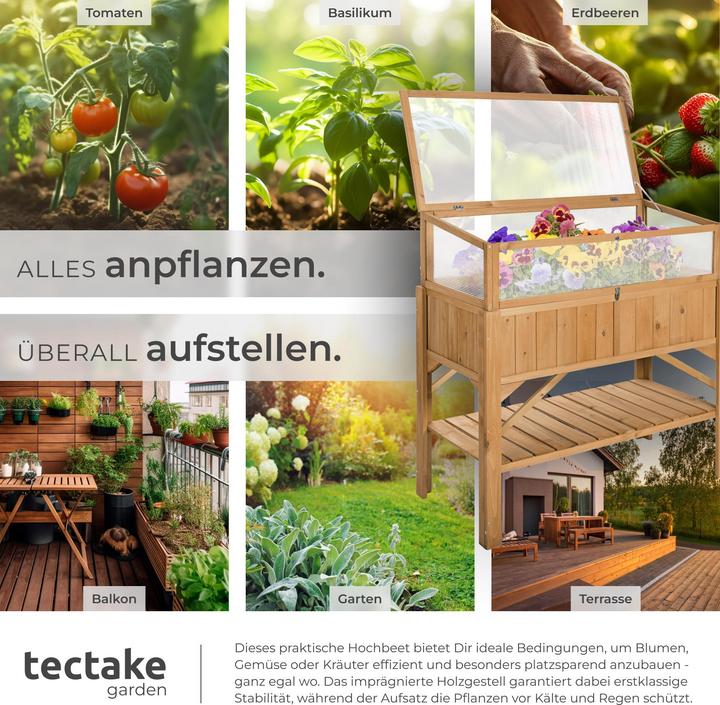 Produktbild tectake Hochbeet