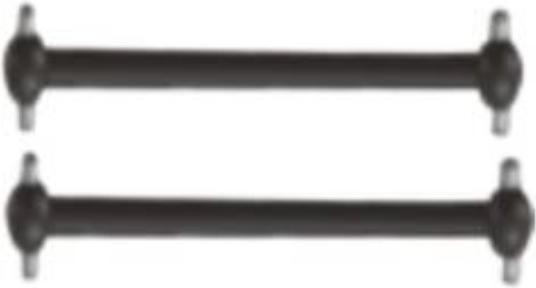 Actual product image Amewi Drive shaft 133 mm Pitbull X front/rear