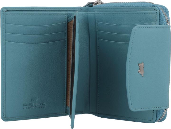 Actual product image Braun Büffel Joy wallet RFID protection leather 12 cm