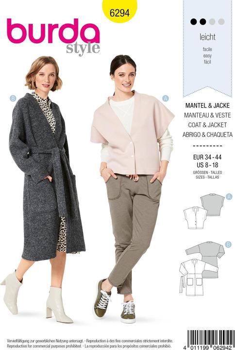 Image du produit Patrons Veste