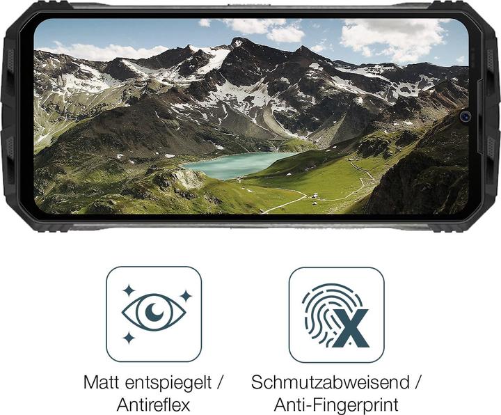 Actual product image Dipos Screen Protector Anti-Shock (2 Piece, Doogee V30T)