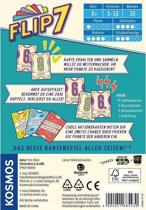 Produktbild Kosmos Flip 7 (Deutsch)