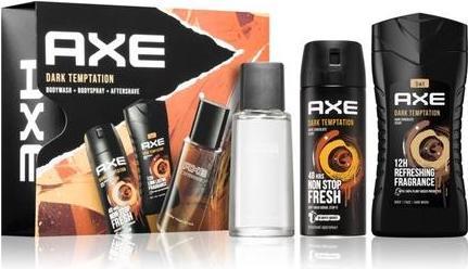 Produktbild AXE Dark Temptation VPH V23 Deodorant - 150ml Spray, 250ml Duschgel, 100ml After Shave (Spray, 250 ml)