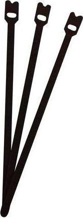 Produktbild Fastech ETK-7-2 Cabel Strap, schwarz (Klettkabelbinder, 200 mm, 100 Stk.)