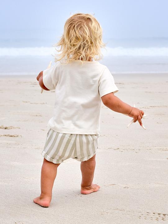 Actual product image Vertbaudet Baby-Set: T-Shirt & Shorts mit Streifenmuster (62)