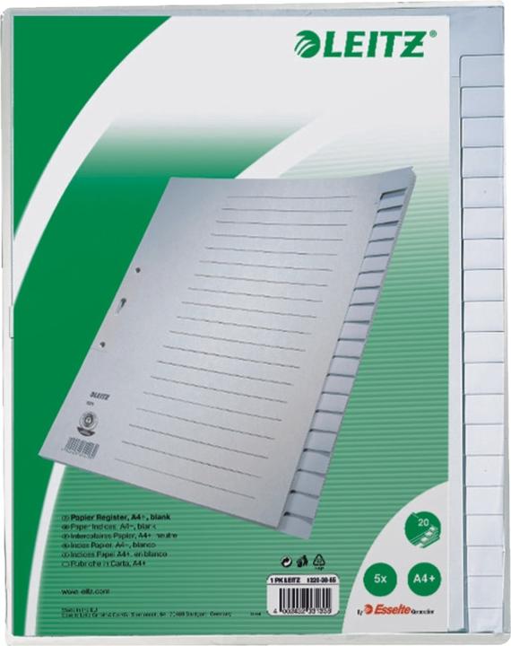 Produktbild Leitz Papierregister Blanko