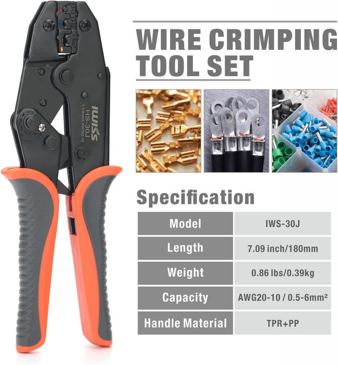 Image du produit Iwiss Kit d'outils de sertissage
