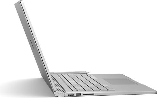 Produktbild Microsoft Surface Book - Tablet - mit Tastatur-Dock - Core i7 6600U / 2.6 GHz - Win 10 Pro (13.50", Intel Core i7-6600U, 16 GB, 512 GB)