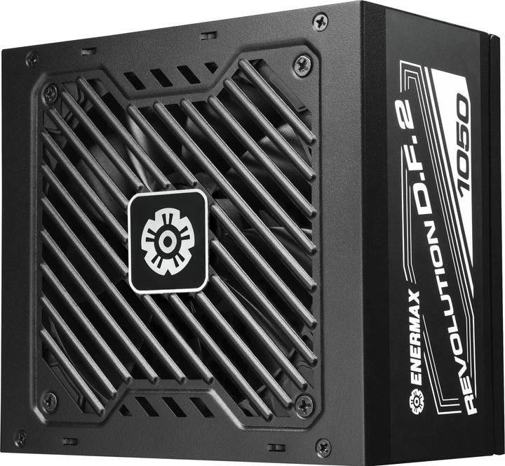 Enermax REVOLUTION D.F. 2 1050W Compact Gaming Streaming ATX PSU 80Plus Gold Semi-Modular Semi-Fanle (1050 W)