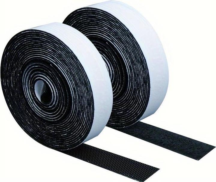 Produktbild König Design Klettband extra stark selbstklebend Abmessung wählbar Klettverschluss 15 - 50 mm (50 mm)