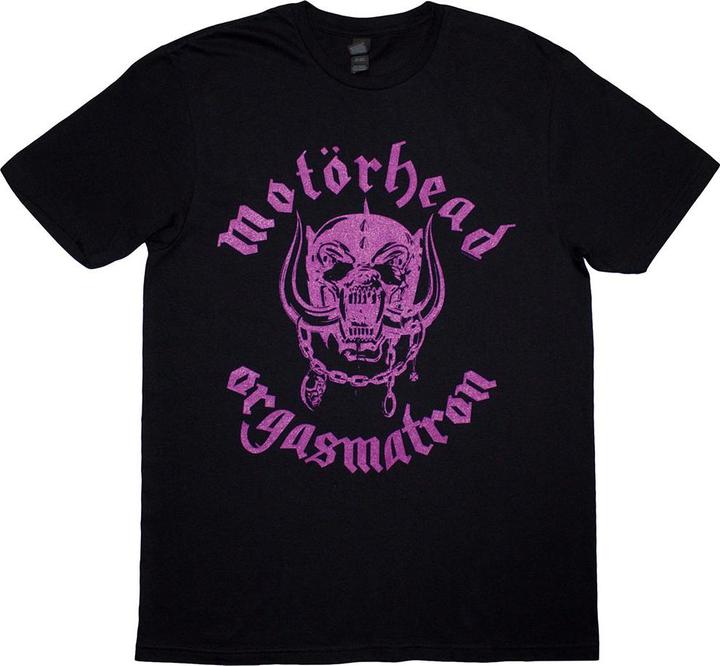 Immagine prodotto Motorhead Orgasmatron Maglietta Testo di Canzone Adulto Unisex (XL)