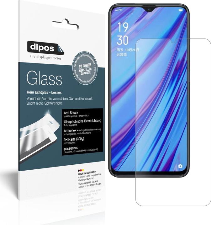 Immagine prodotto Dipos Pellicola Protettiva Anti-Shock (2 Pezzo/i, Oppo A9X)