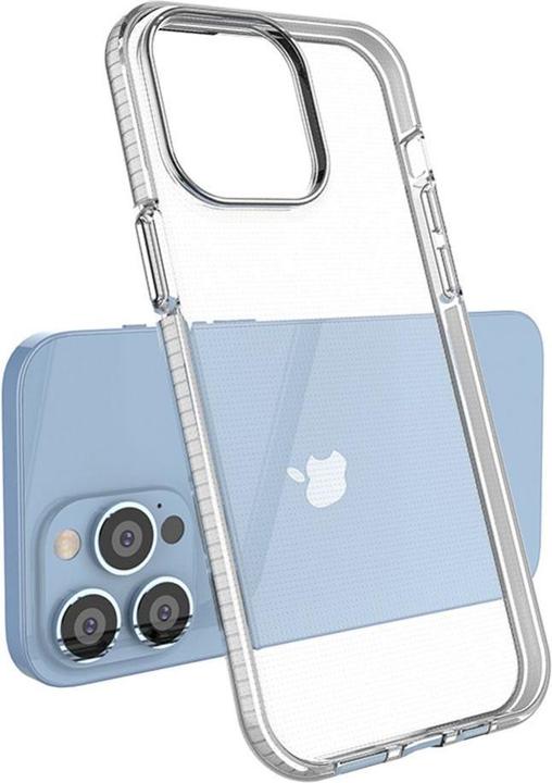 Immagine prodotto Hurtel Custodia Spring Case per iPhone 14 Pro Max cover in silicone con cornice nera (Apple iPhone 14 Pro Max)