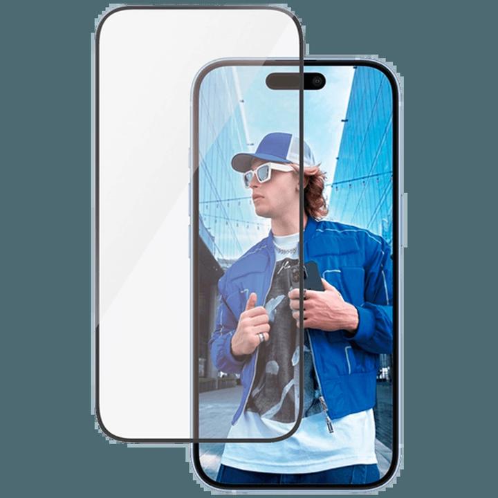 Actual product image PanzerGlass Ultra-Wide Fit (1 Piece, Apple iPhone 16, Apple iPhone 15)