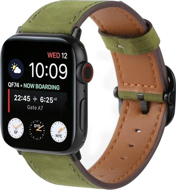 Produktbild Cover-Discount Apple Watch 42/41/40mm - Ersatzband Armband Leder (Leder)