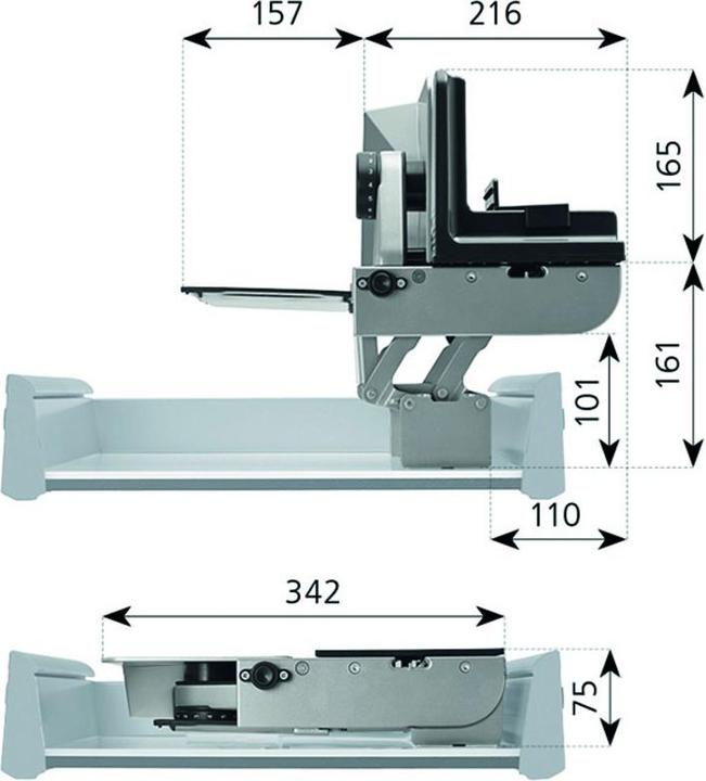 Image du produit Dr. Ritter Trancheuse universelle encastrable AES 72 SR