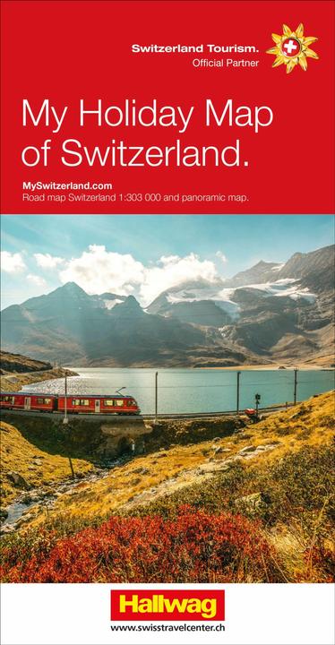 Produktbild Suisse ma carte vacances - My Holiday Map of Switzerland