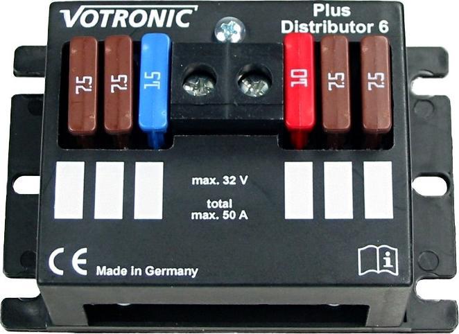 Actual product image Votronic 3203 Plus Distributor 6 Circuit Distributor Motorhome