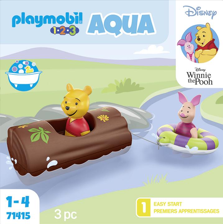 Image du produit Playmobil 1.2.3 & Disney : Les aventures aquatiques de Winnie & Ferkel (71415, Playmobil 1.2.3)
