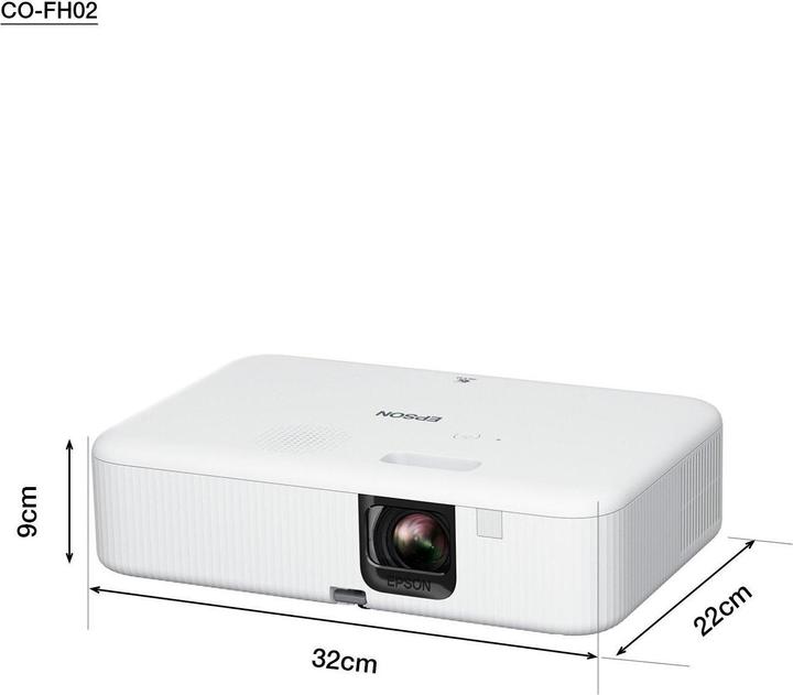 Image du produit Epson CO-FH02 (Full HD, 3000 lm, 1.19 - 1.61:1)