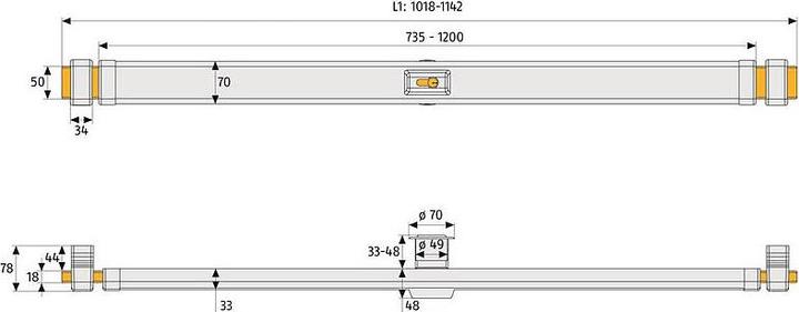 Image du produit Abus PR2800 B L1 without cylinder