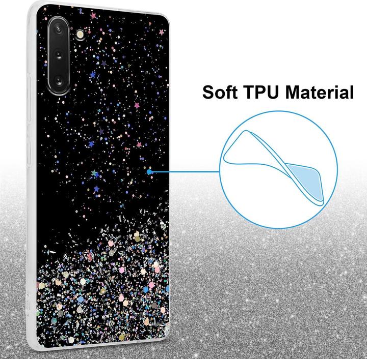 Image du produit Cadorabo Couverture TPU paillettes scintillantes (Samsung Galaxy Note 10)