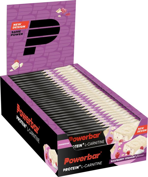 Powerbar Protein Plus + L-Carnitine (Himbeere-Joghurt, 30 Stk., 1050 g)