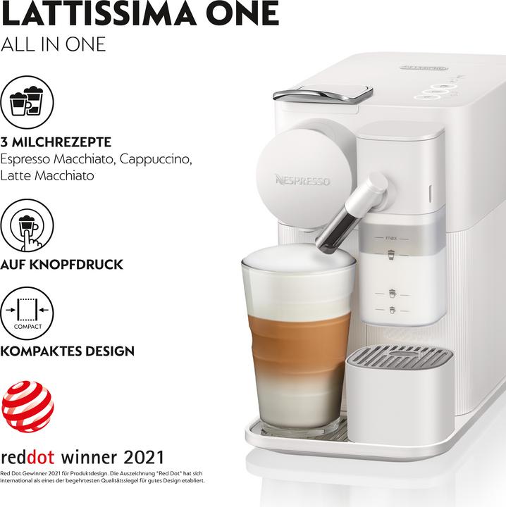 Produktbild De'Longhi Nespresso Lattissima One (NESPRESSO Original)