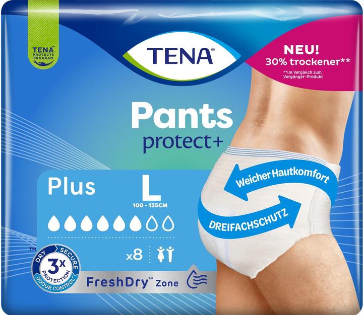 Tena Pants (8 x, Large)