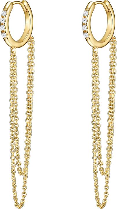 Immagine prodotto Glanzstücke München Donna Argento Cubic Zirconia Oro Giallo - 23714 (Argento)